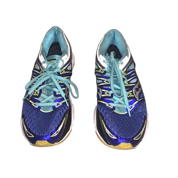 Saucony Blue ISOFIT Triumph Running Everun Athletic Low Top Sneakers Size 11 - Picture 1 of 9
